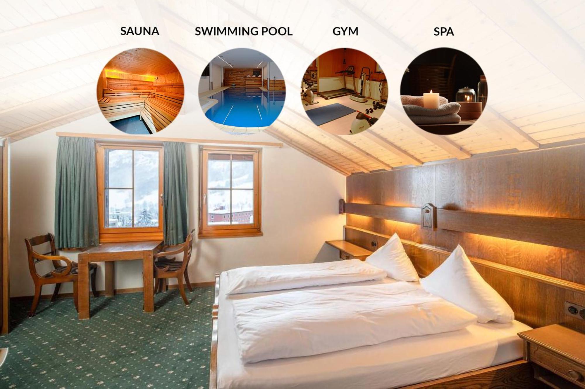 Grichting Hotel & Serviced Apartments Leukerbad Zewnętrze zdjęcie